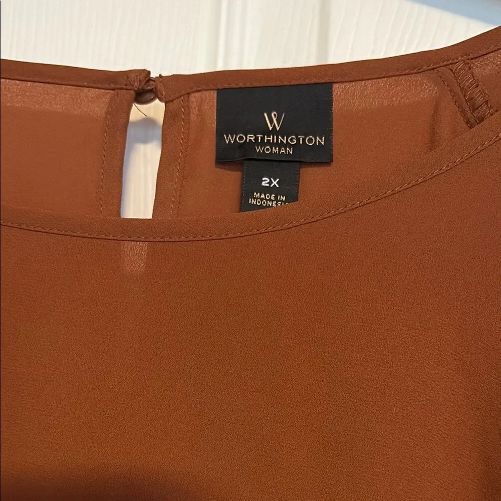 Women's Rust Top - Picture 2 of 8